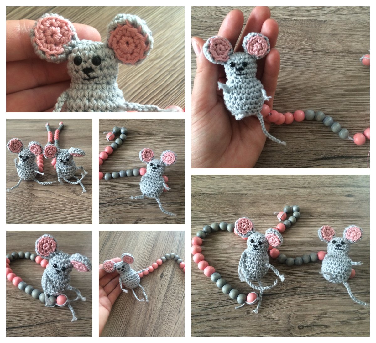 Blog-Inhaltsbild für 'Rechenmaus Alisa, kostenlose Häkelanleitung'